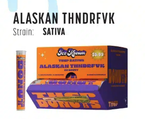 ICE Kream Donut THCP Preroll | 20 CT 2.25G | Alaskan Thunder Fvkd (Hybrid)